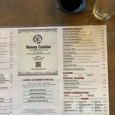 Menu photo 7 Honey Cuisine Rohnert Park, CA Menu photo 7 Honey Cuisine Rohnert Park, CA