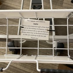 Holiday Inn Express & Suites Schererville - Cart message