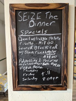 Menu photo 5 Seize The Cafe Eugene, OR