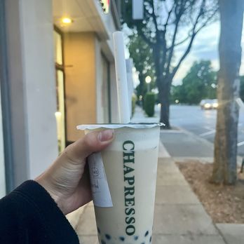 Chapresso - Iron Goddess Oolong Milk Tea with boba - Bubble Tea Near Me - San Marino, California