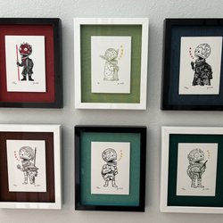 Framed - Mat, frame, and museum glass by Framed.
