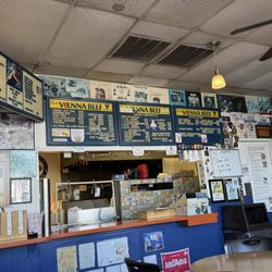 Chicago Hamburger - Menu and front counter