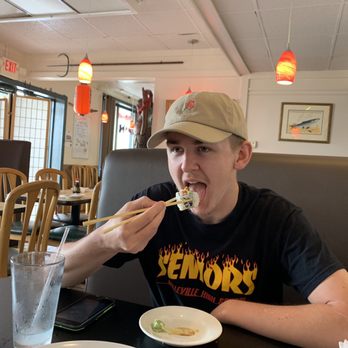 888 Sushi - Future US marine eating sushi - Sushi Bars Near Me - Westland, Michigan