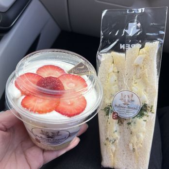 Pullman Bread - Simple Egg Sandwich and Strawberry Shortcake - Japanese Near Me - Enterprise, Nevada Pullman Bread - Simple Egg Sandwich and Strawberry Shortcake - Japanese Near Me - Enterprise, Nevada