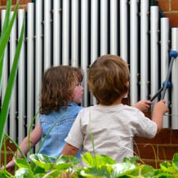 Freenotes Ltd - Playground Chimes: Swirl Aluminium Chimes