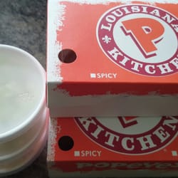 Popeyes Louisiana Kitchen - Would have taken a picture of the chicken but I forgot because was too hungry.