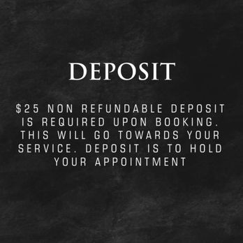 Lèvres by Carina - Deposit Information - Waxing Near Me - Stockton, California Lèvres by Carina - Deposit Information - Waxing Near Me - Stockton, California