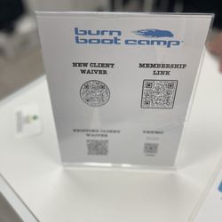 Burn Boot Camp - QR codes