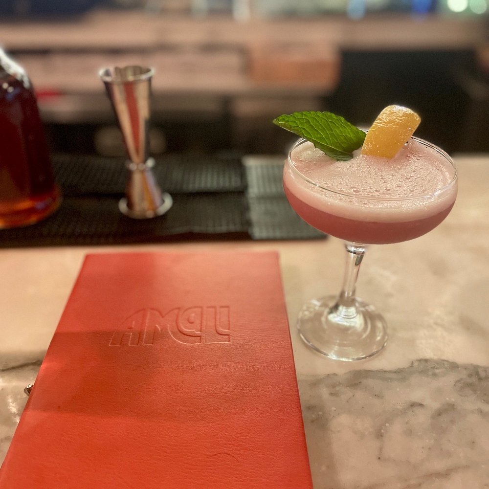 Amali - Drinks at the bar area - Mediterranean Near Me - New York, New York