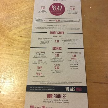 MOD Pizza - Fast Food Near Me - Seattle, Washington