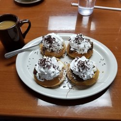 Anderson Grill - Nutella cheesecake mini waffles