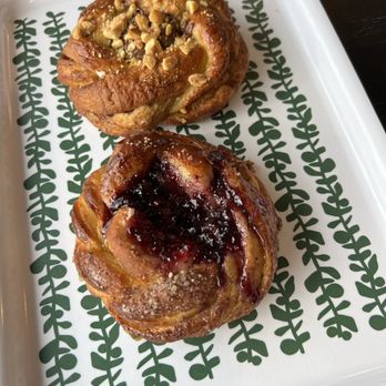 Smor Nordic Bakeri - Espresso Nutella and mixed berry knot pasties - Bakeries Near Me - Louisville, Kentucky