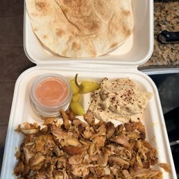 Chicken Shawarma Plate