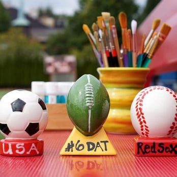 Mimosa Studios - Perfect gifts for athletes and sports fans. - Paint-Your-Own Pottery Near Me - Portland, Oregon Mimosa Studios - Perfect gifts for athletes and sports fans. - Paint-Your-Own Pottery Near Me - Portland, Oregon