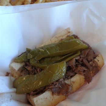 Marco's Beef - Italian beef sandwich with sweet peppers - Pizza Near Me - Chicago, Illinois