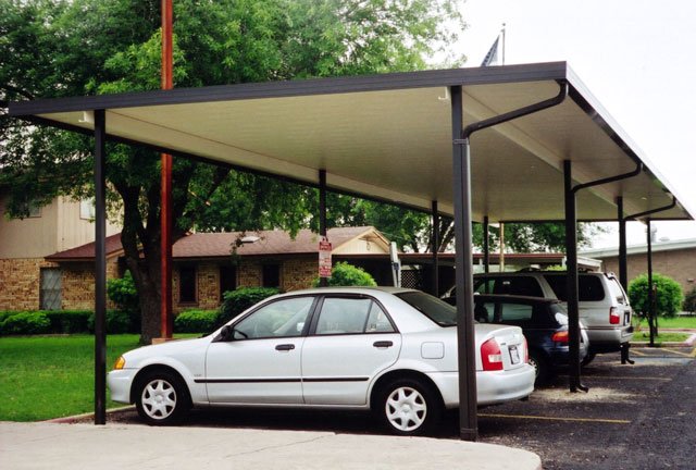Slide of White Aluminum and Windows