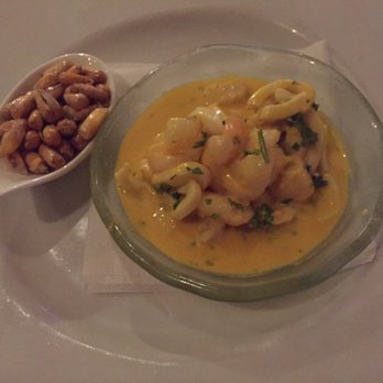 Jaguar Restaurant - Coconut Grove - Med ceviche with the aji Amarillo sauce, 9$ - Latin American Near Me - Miami, Florida Jaguar Restaurant - Coconut Grove - Med ceviche with the aji Amarillo sauce, 9$ - Latin American Near Me - Miami, Florida