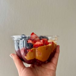 Samba Rock Acai Cafe - Kid's Acai Base Blended with Banana Pele + Peanut Butter