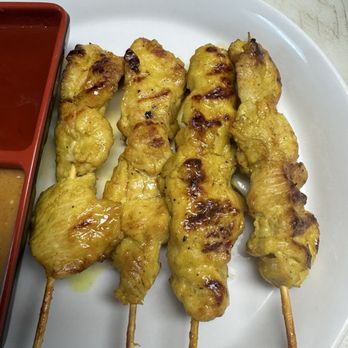 Thai On Demand - Chicken Satay (4) - Thai Near Me - Scottsdale, Arizona Thai On Demand - Chicken Satay (4) - Thai Near Me - Scottsdale, Arizona