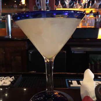 Cinco’s Cantina - a martini with a blue rim - Mexican Near Me - Epping, New Hampshire