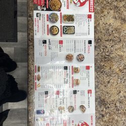 Halal Rooster - Menu
