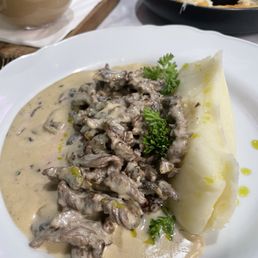 Beef Stroganoff