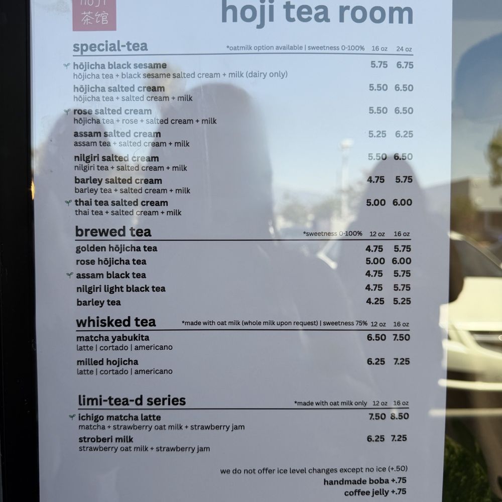 Hoji - Menu -- May 2026 - Bubble Tea Near Me - Redlands, California Hoji - Menu -- May 2026 - Bubble Tea Near Me - Redlands, California