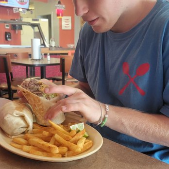 2 Compas Kitchen - Delicious barbacoa burrito for really reasonable price! - Breakfast & Brunch Near Me - Pantego, Texas