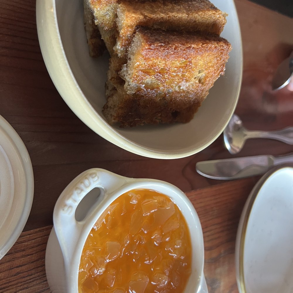 Rustic Canyon - Chicken liver mousse with toasted bread - Wine Bars Near Me - Santa Monica, California