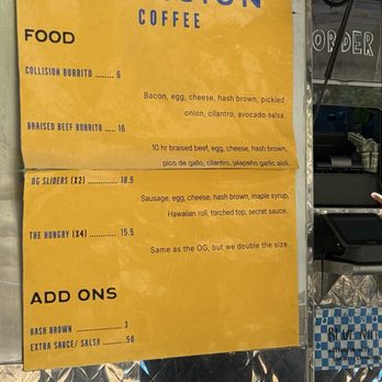 Collision Coffee - Food Trucks Near Me - Whittier, California Collision Coffee - Food Trucks Near Me - Whittier, California