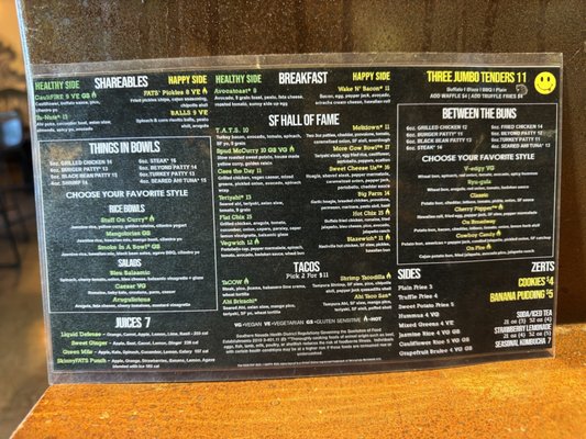 Menu photo 6 SkinnyFATS Las Vegas, NV