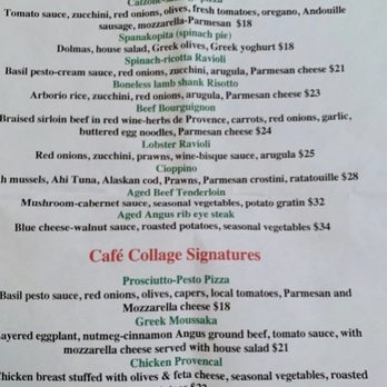 Cafe Collage - Menu October 5, 2019 - Mediterranean Near Me - Oregon House, California Cafe Collage - Menu October 5, 2019 - Mediterranean Near Me - Oregon House, California
