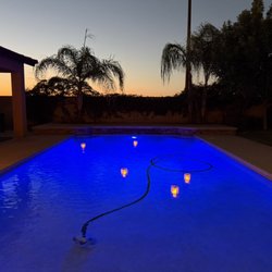 Second Opinion Pool Repair - Pulled a new Pentair color pool light and connected it to a Pentair IntelliFlo 3 pool pump!