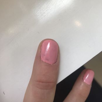 Spoiled Diva Nail Bar - "Improved" nail when I asked for it to be redone... - Nail Salons Near Me - New York, New York Spoiled Diva Nail Bar - "Improved" nail when I asked for it to be redone... - Nail Salons Near Me - New York, New York
