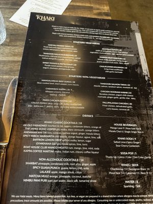 Menu photo 3 Khaki San Ramon, CA