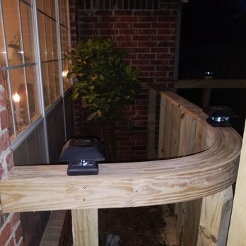 KLB Construction - Rounded handrail on a deck and pergola build in Tulsa, OK - General Contractors Near Me KLB Construction - Rounded handrail on a deck and pergola build in Tulsa, OK - General Contractors Near Me
