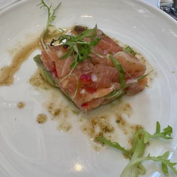Avra Rockefeller Center - Salmon tartare - Greek Near Me - New York, New York Avra Rockefeller Center - Salmon tartare - Greek Near Me - New York, New York