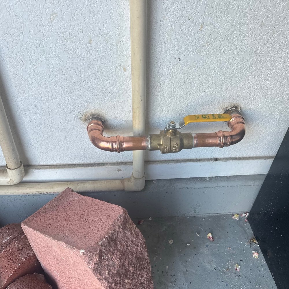 LV Plumbing Experts - New valve for water flow into house. - Water Heater Installation/Repair Near Me - Las Vegas , Nevada LV Plumbing Experts - New valve for water flow into house. - Water Heater Installation/Repair Near Me - Las Vegas , Nevada