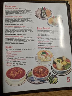 Menu photo 2 Amy's Mexican Restaurant Apple Valley, CA