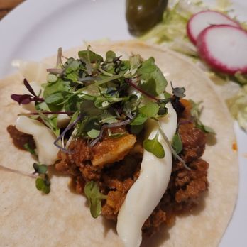 Maria's Cantina - Weekly special: potato chorizo taco - Latin American Near Me - Woodland, California