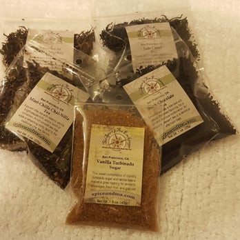 The Spice & Tea Exchange - 4 teas and complimentary sugar - Coffee & Tea Near Me - San Francisco, California The Spice & Tea Exchange - 4 teas and complimentary sugar - Coffee & Tea Near Me - San Francisco, California