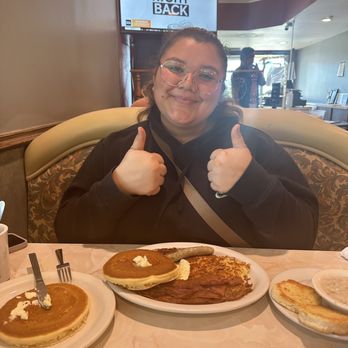 Pancakes R Us - Montclair - Enjoying my Birthday with my Beautiful daughter she's got The Meat Lovers Combo mmm mmm mmm - Pancakes Near Me - Montclair, California Pancakes R Us - Montclair - Enjoying my Birthday with my Beautiful daughter she's got The Meat Lovers Combo mmm mmm mmm - Pancakes Near Me - Montclair, California