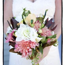 Salamander Village Florist - native bridal bouquet