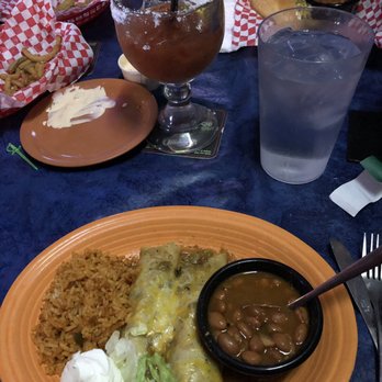 Caprock Cafe - Green Chile chicken enchiladas - spicier than expected but delicious - Burgers Near Me - Lubbock, Texas Caprock Cafe - Green Chile chicken enchiladas - spicier than expected but delicious - Burgers Near Me - Lubbock, Texas