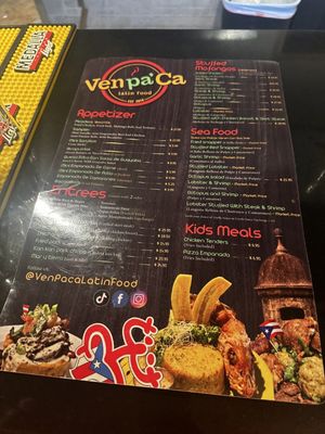 Menu photo 4 VenPaca Latin food Malabar, FL
