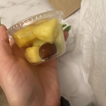 Bagel Nosh Deli - This is the "side of fruit" that's almost $2 extra - Bagels Near Me - Santa Monica, California Bagel Nosh Deli - This is the "side of fruit" that's almost $2 extra - Bagels Near Me - Santa Monica, California
