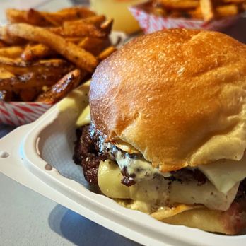 Arty Express - Arty Special Double Burger and fries - Burgers Near Me - Arvada, Colorado