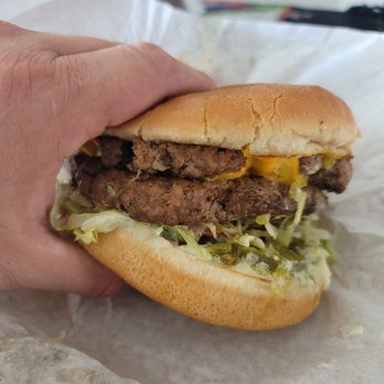 The Big Burger - Dbl Big Burger...them patties! - Burgers Near Me - Carson, California