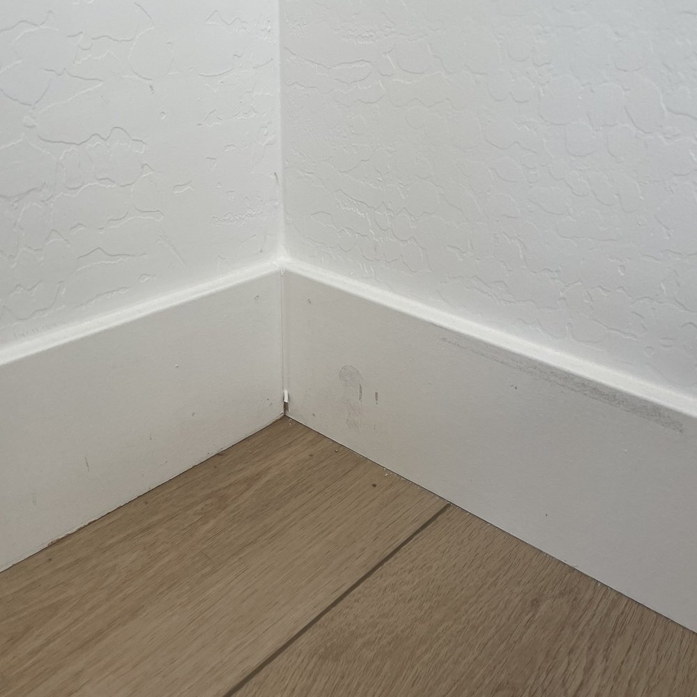 Woodside Homes - Tranquility at Eastmark - More sloppy trim and paint work- you can find examples of this in every single room. - Home Developers Near Me - Mesa, Arizona