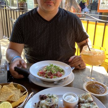 Cha Cha's Latin Kitchen - Ahi aguachiles + house nachos. - Bars Near Me - Brea, California Cha Cha's Latin Kitchen - Ahi aguachiles + house nachos. - Bars Near Me - Brea, California